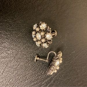 Vintage Costume Clip on earrings